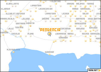 map of Pendencia