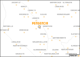 map of Pendencia