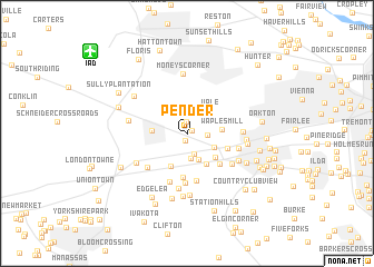 map of Pender