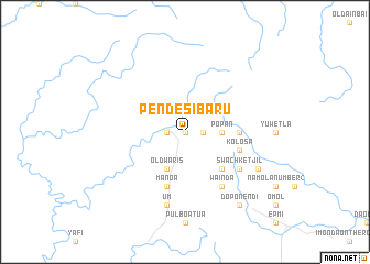 map of Pendesi Baru