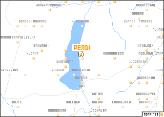 map of Pendi