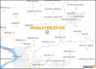 map of Pendleton Center