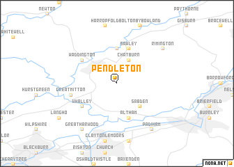 map of Pendleton