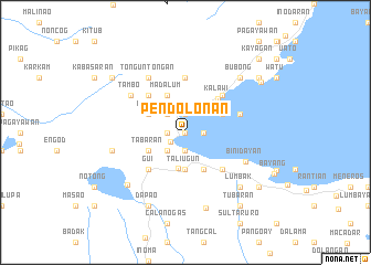 map of Pendolonan