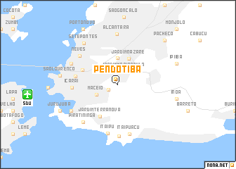 map of Pendotiba