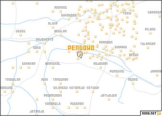 map of Pendowo