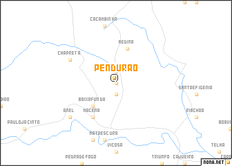 map of Pendurão