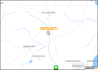 map of Pendurti