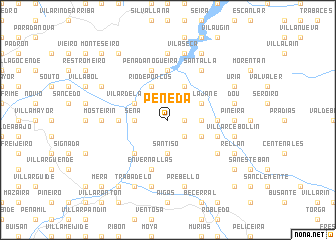 map of Peneda