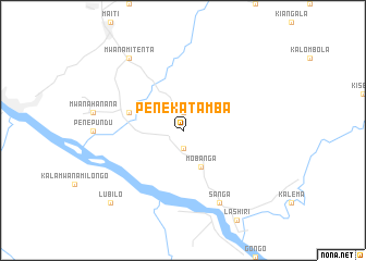 map of Pene-Katamba