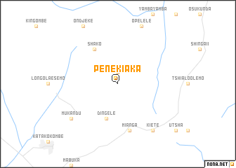 map of Pene-Kiaka