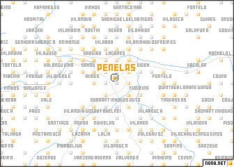 map of Penelas