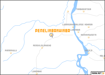 map of Pene-Limba-Mwimba