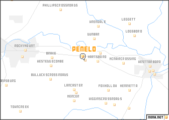 map of Penelo