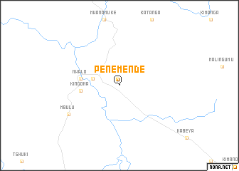 map of Pene-Mende