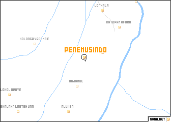 map of Pene-Musindo