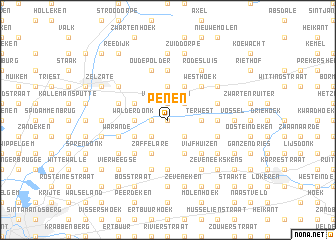 map of Penen