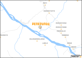 map of Pene-Pundu