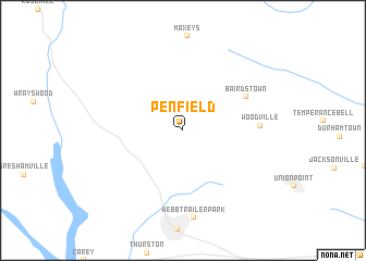 map of Penfield