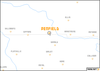 map of Penfield