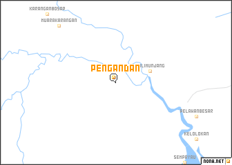 map of Pengandan
