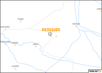 map of Pengdian