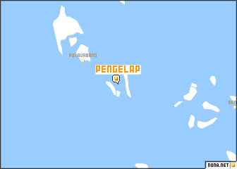 map of Pengelap