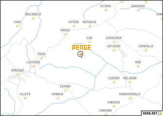 map of Penge