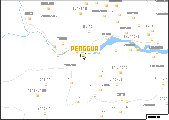 map of Penggua