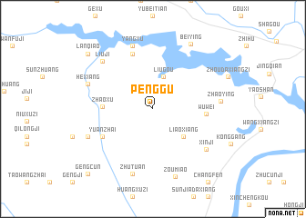 map of Penggu