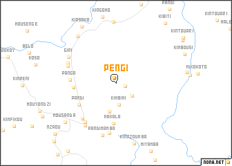 map of Pengi