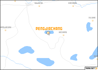 map of Pengjiachang