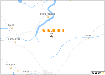 map of Pengjiawan