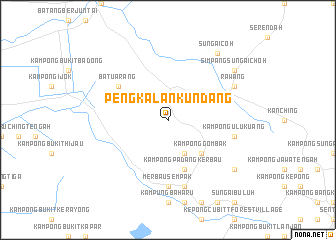 map of Pengkalan Kundang