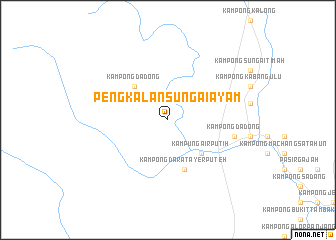 map of Pengkalan Sungai Ayam