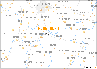 map of Pengkolan