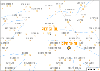 map of Pengkol