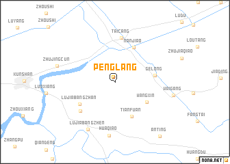 map of Penglang