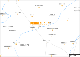 map of Pengloucun