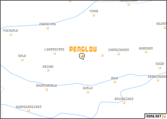 map of Penglou