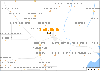 map of Pêng Méas