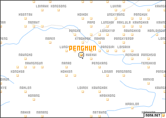 map of Pengmun