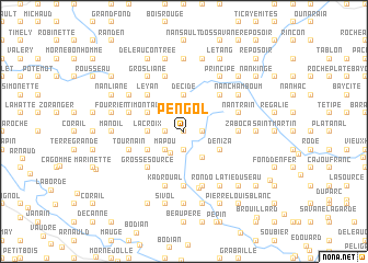 map of Pengol