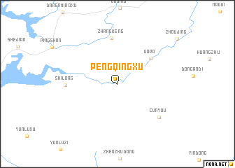 map of Pengqingxu