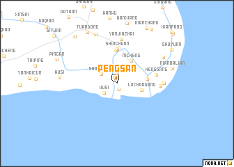 map of Pengsan