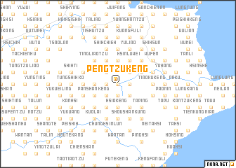 map of Peng-tzu-k\