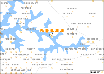 map of Penhacunda