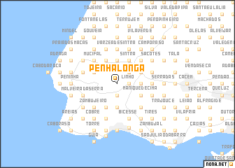 map of Penha Longa