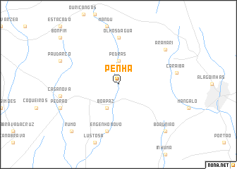 map of Penha