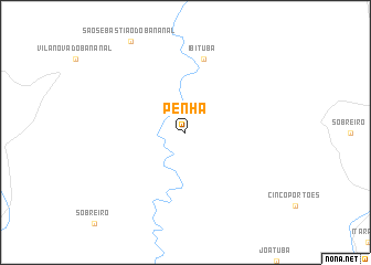 map of Penha